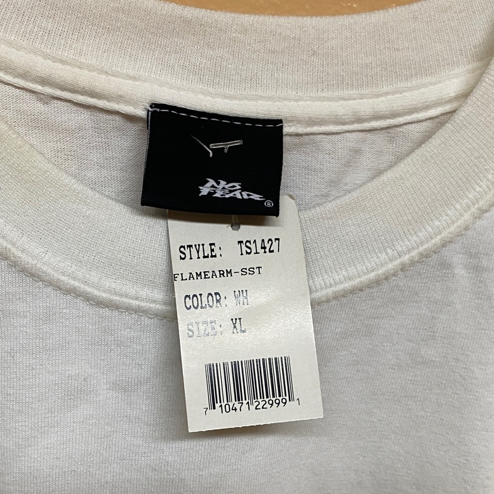 Vintage No Fear “You’ll Be Needing These” Men's White Graphic T-Shirt Size XL - Picture 4 of 8